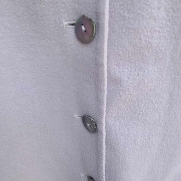 Nina McLemore Lavender Wool Jacket size 6 - Picture 6 of 7